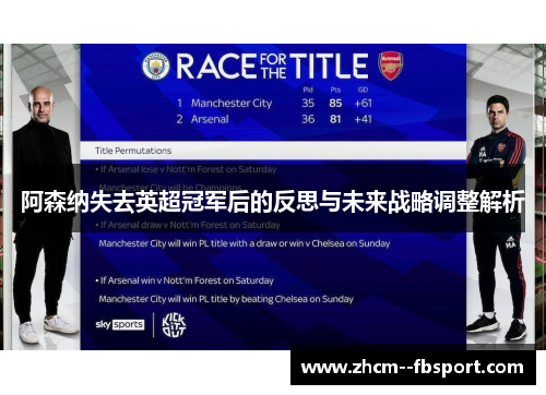 阿森纳失去英超冠军后的反思与未来战略调整解析